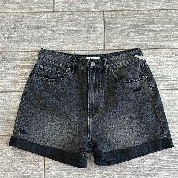 O’Neill Katrina Black Denim Shorts New! - Picture 3 of 8